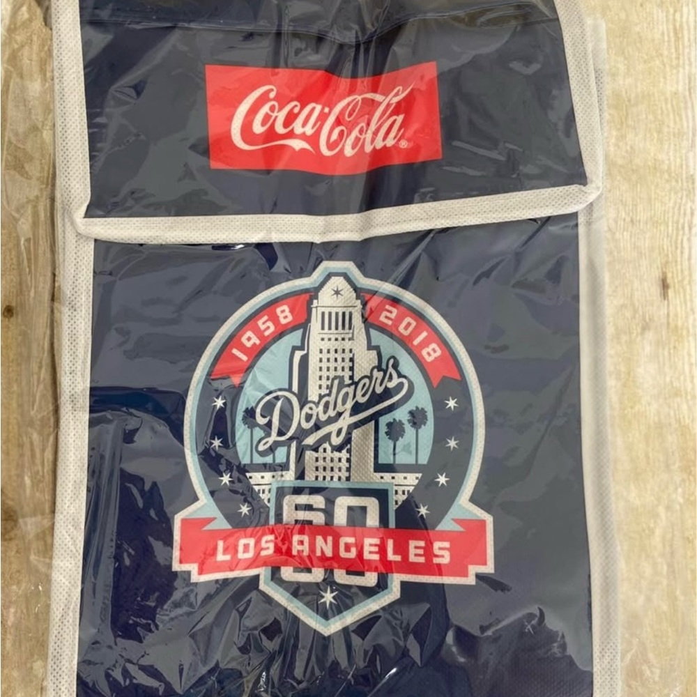 Coca-Cola Los Angeles Dodgers lunch bag cooler
